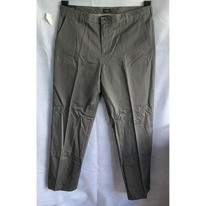 nwt‎ vanheusen mens dress pants flat front classic fit 40 34 greenstone